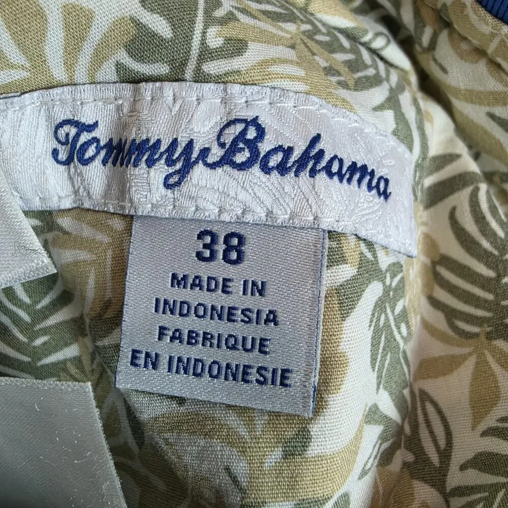 Tommy Bahama Men's Cargo Shorts Khaki Beige Size 38 Cotton Casual Outdoor